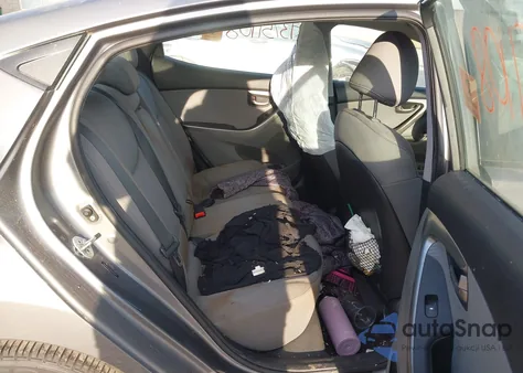 2011 Hyundai Elantra Gls из США, поврежденный, VIN 5NPDH4AE3BH055270